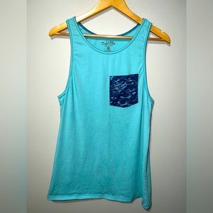 Salt Life Mens Pocket Tank Top
